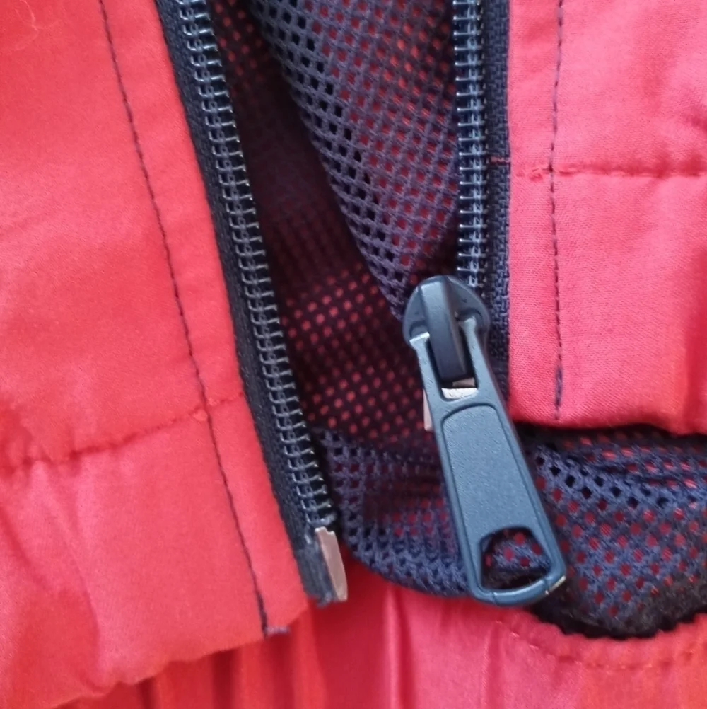 🪷 Forever 21 Red, White, Blue Windbreak Hood Jacket. - Picture 11 of 11